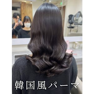 銀座店1番人気メニュー「韓国風パーマ」