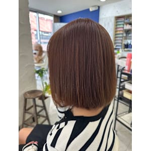 ブラウンナチュラルボブ