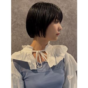 ミニボブ×黒髪ボブ