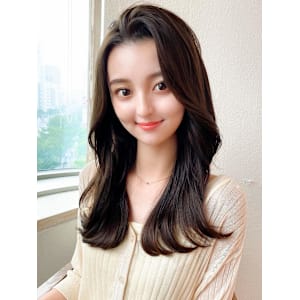 シャギーレイヤー韓国ワンホンヘアシースルーぱっつん前髪 - AFLOAT/L 錦糸町【アフロートエル】【アフロートエル キンシチョウ】掲載中