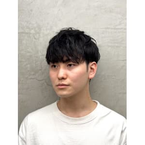 ナチュラルにキマる　垢抜けマッシュ/メンズカット