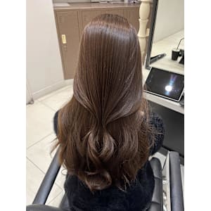 Mako チョコレートブラウン モテ髪 ブリーチなし 透明感