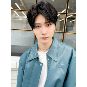 30代40代メンズセンターパート清潔感ビジネス好感度モテ髪