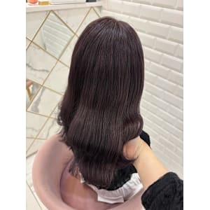 ブリーチなしラベンダーピンク＊まゆ