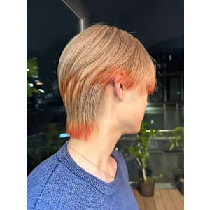 エンドカラー　デザインカラー　ハイトーン　原宿/表参道