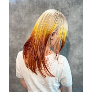 ルーツカラー　デザインカラー　ハイトーン　原宿/表参道 - Null 表参道本店 デザインカラー/ダブルカラー【ヌル】掲載中