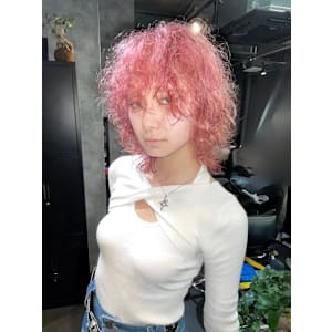 ワントーン　デザインカラー　ハイトーン　原宿/表参道