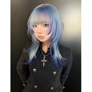 エンドカラー　デザインカラー　ハイトーン　原宿/表参道