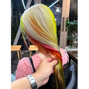 オーダーメイド　デザインカラー　ハイトーン　原宿/表参道