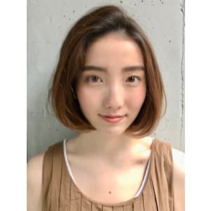 前下がりショート・ボブ/絶壁解消/前髪あり/40代/30代