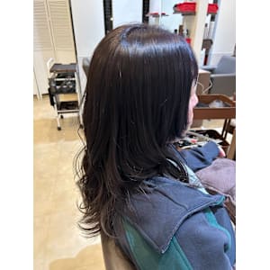 グラデーションカラー　アッシュ