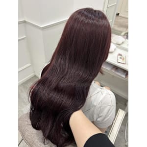 ブリーチなしワインレッド＊まゆ - Lilme【リルミー】掲載中