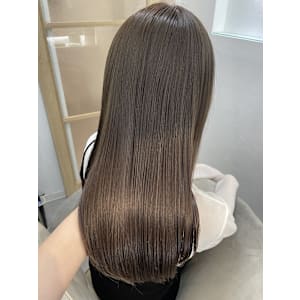 髪質改善メテオ×イルミナベージュ[髪質改善][縮毛矯正]