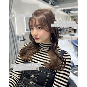 【stylist MITSUKI】明るめミルクティーブラウン