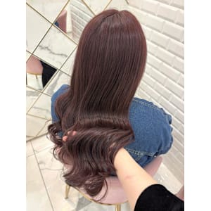 ブリーチなし艶ピンクラベンダー＊まゆ - Lilme【リルミー】掲載中