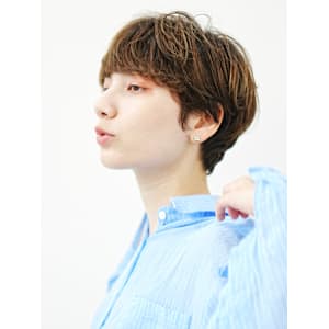 前下がりショート・ボブ/絶壁解消/前髪あり/40代/30代