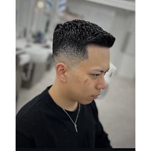 直毛救済アイロンパーマ