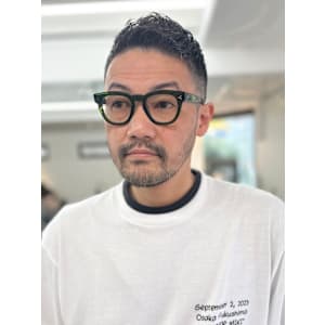 脱ツーブロック。柔らかいフォルム