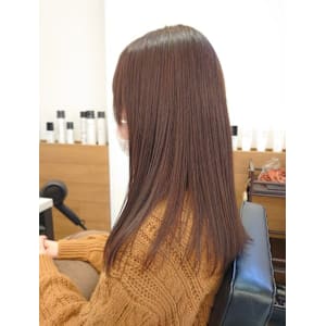 ナチュラルロングカーキベージュ