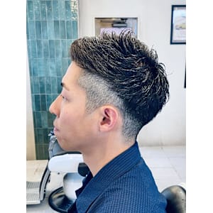 【30代 男性】ロンドンアイロンパーマ（大宮/バーバー）