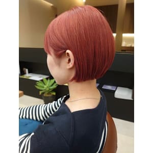 ミニボブ　カシスピンク