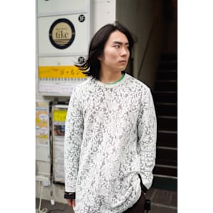 メンズストレートロング