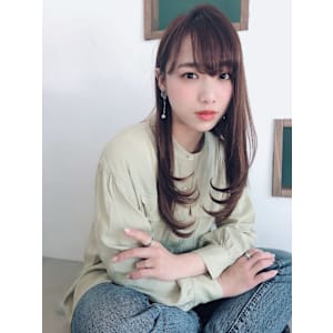 柔らか質感の大人ロング