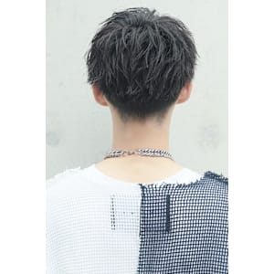 ツイスパハーフアップ