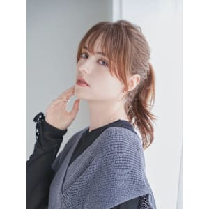 HCミディアムレイヤー×ヘアアレンジ