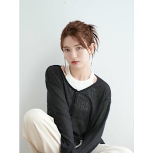 HCセミロングレイヤー×ヘアアレンジ