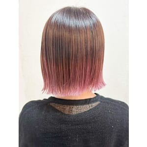 【Reir_下北沢】*グラデーションカラー+ピンクベージュ*