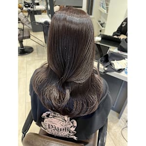 Mako ラベンダーグレージュ 透明感 ブリーチなし モテ髪