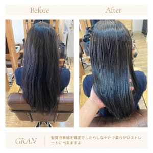 お客様髪質改善データ1832（矯正とヘナ） - Grand × AtlierDonguri【グランバイアトリエドングリ】掲載中