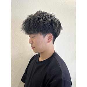 【平山明樹】縦落ちスパイラルパーマ