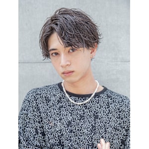 【小久保style】メンズカットツーブロックツイストウルフ