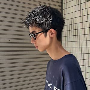 メンズショート/刈り上げ/スパイキーショート