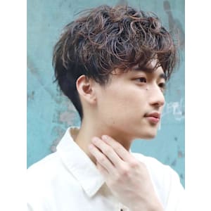 爽やか波巻きスパイラルラフマッシュ