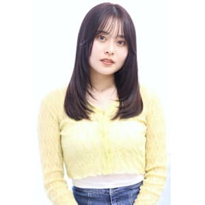 【20代30代40代】縮毛矯正・ストレート／顔まわりレイヤー