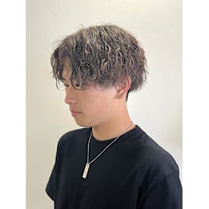 【平山明樹】縦落ちスパイラルパーマ