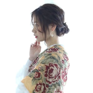 【10代20代30代】ルーズシニヨンアレンジ