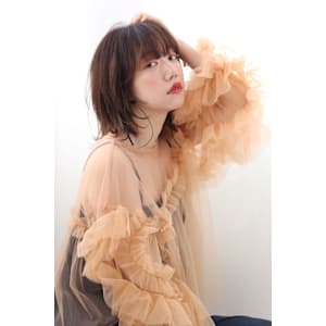 20代30代40代　髪質改善　前髪　外ハネ　ボブ　レイヤー