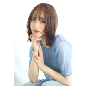 ボブレイヤー髪質改善ブラウンベージュー20代30代40代