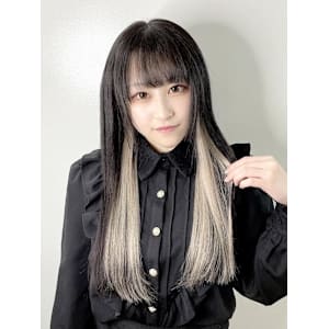 ホワイトインナーエクステ☆