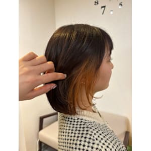 インナーカラー/デザインカラー/イルミナカラー