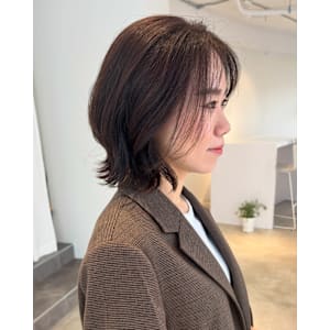 柔らかく大きく動くデジタルパーマ