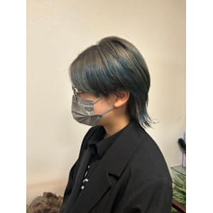 中性ウルフ/グラデーションカラー