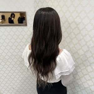 ナチュラルダークブラウンロング！