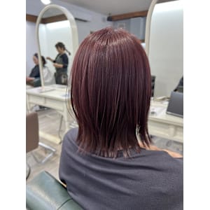 ボブレイヤー◎ピンクパープル