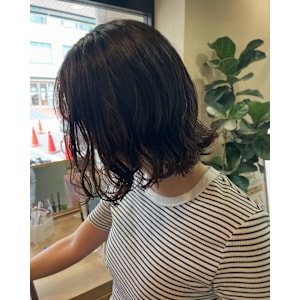 ［風花］ニュアンス ボブパーマ