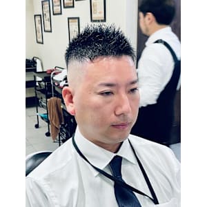 【40代 男性】ロンドンハイフェード（大宮/バーバー）